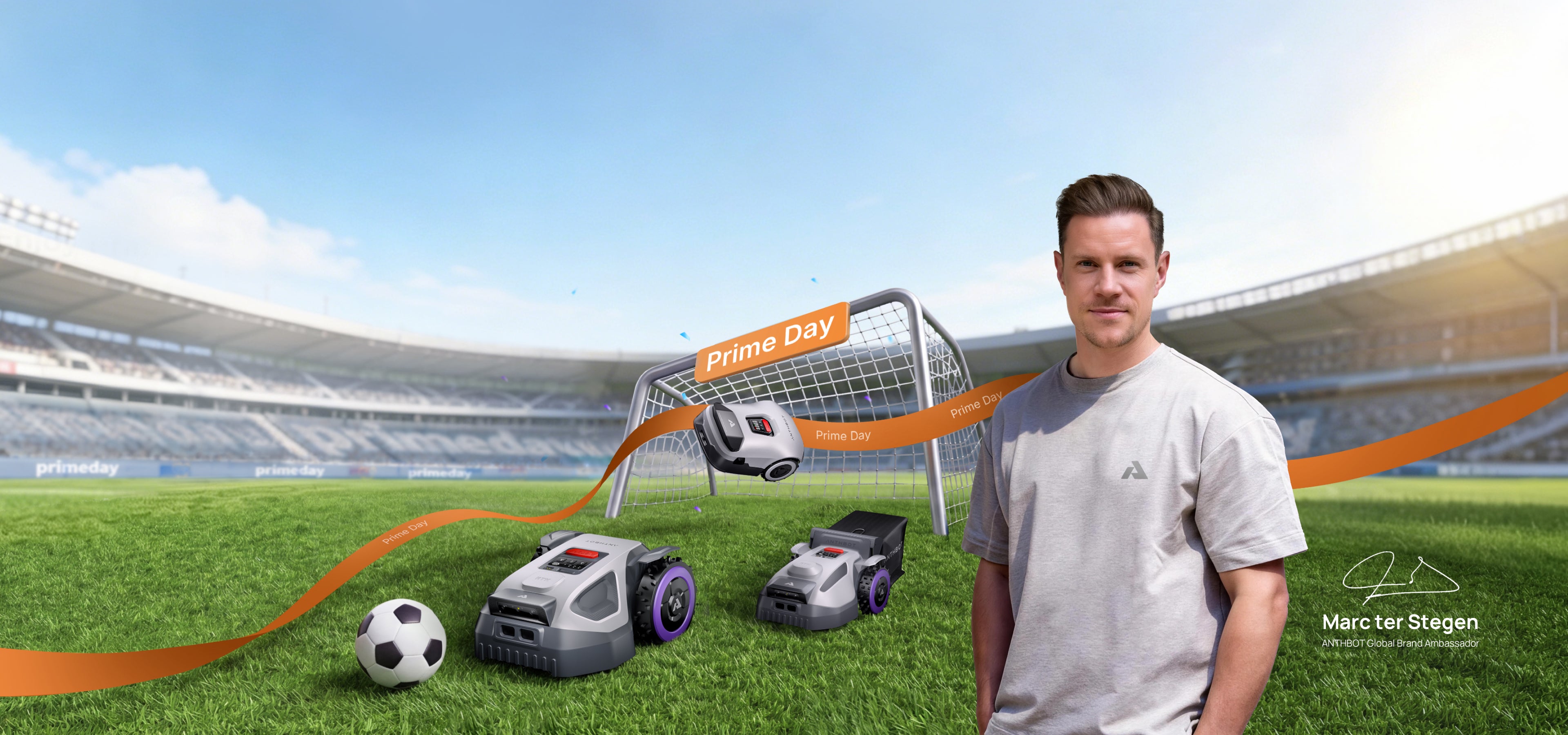 Prime Day Mähroboter & Marc ter Stegen