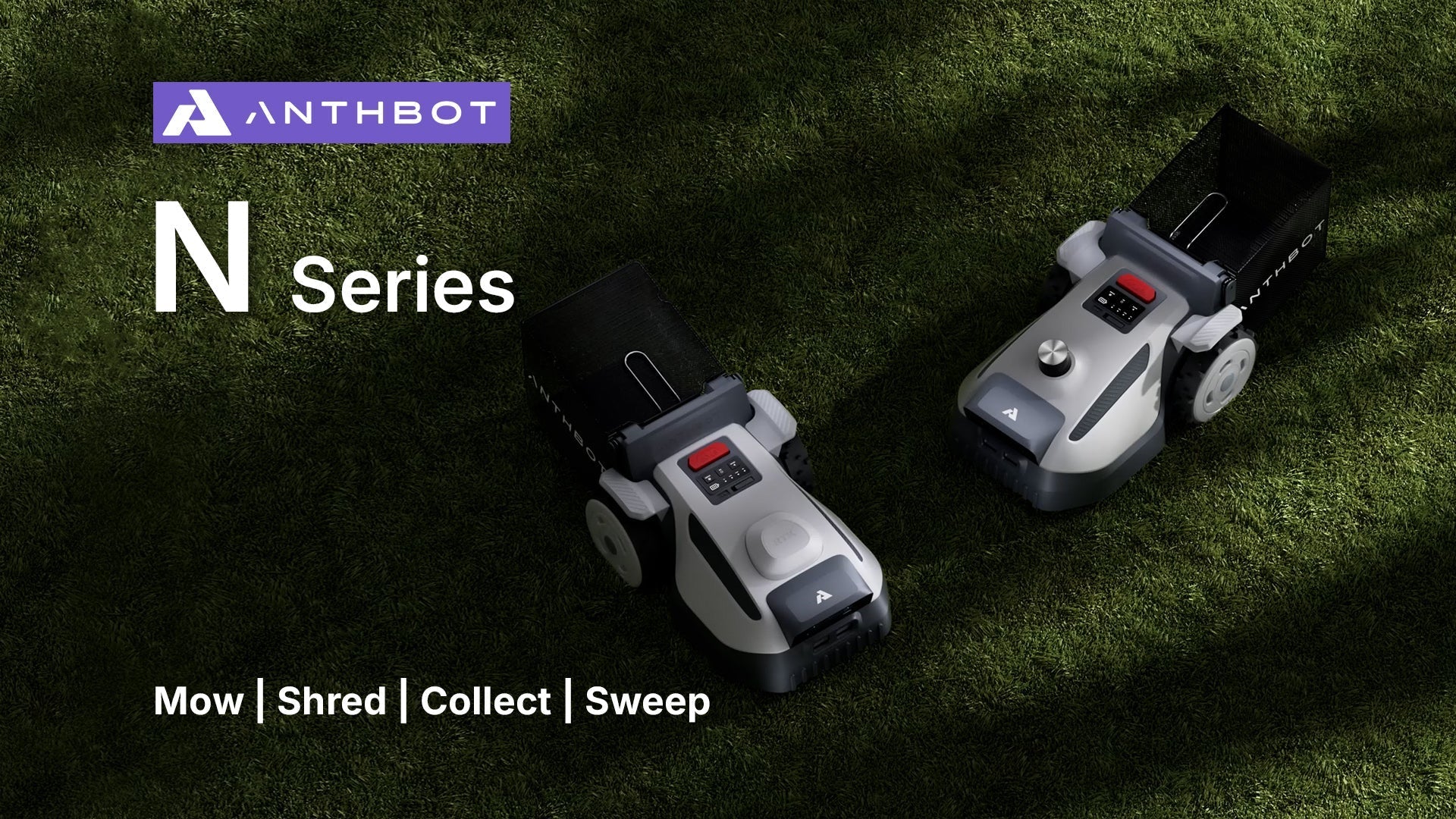 Der neue 4-in-1-Roboter-Rasenmäher von ANTHBOT ermöglicht es Ihnen, mehr zu streamen und weniger Stress zu haben.