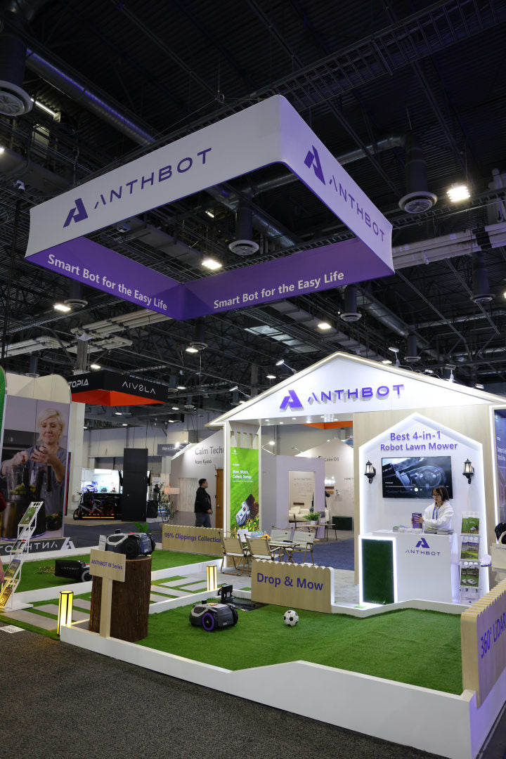 [CES 2026] Smarter Mowing, Neater Living: Entdecken Sie ANTHBOTs neue smarte Rasenroboter