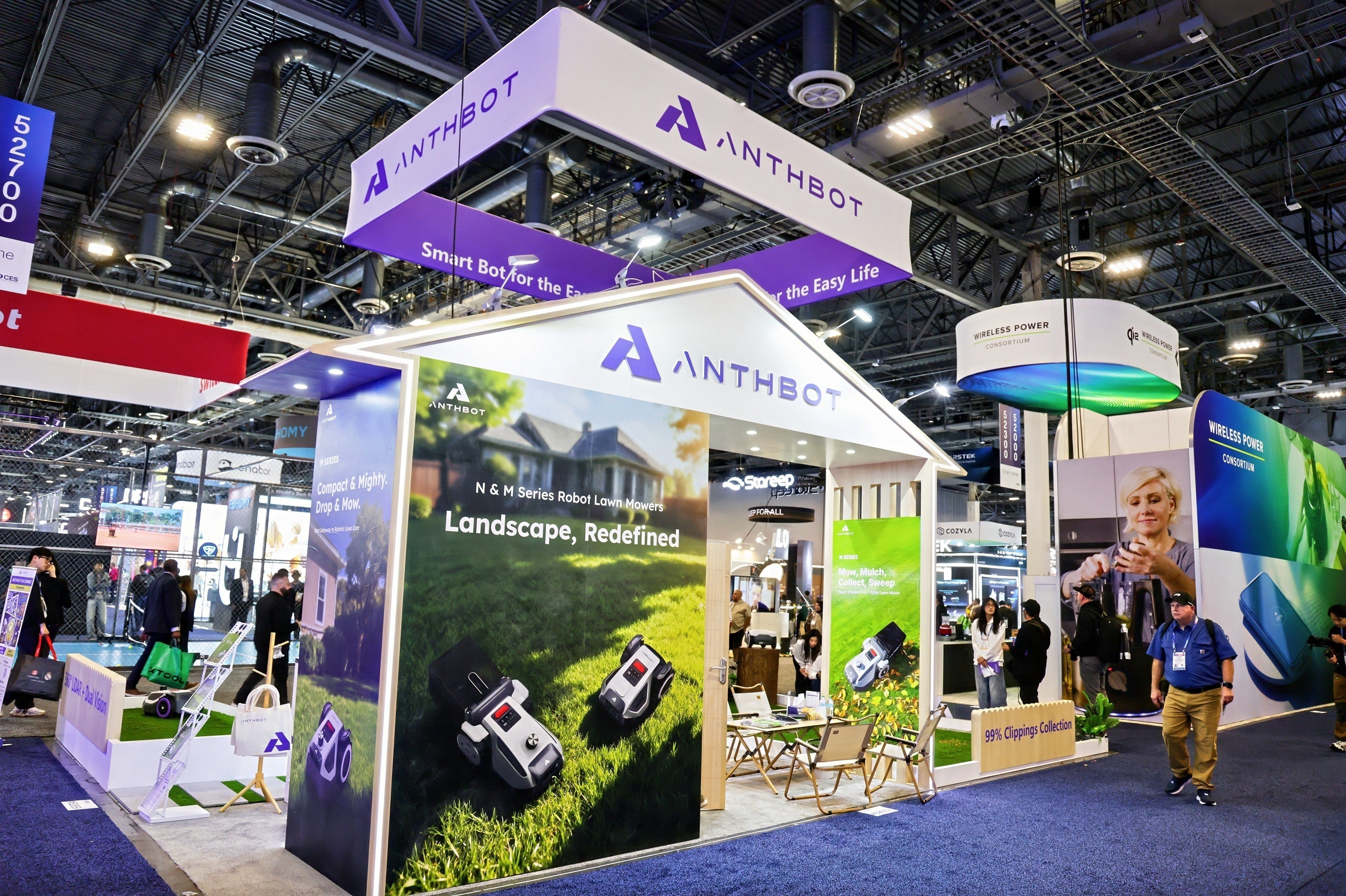 [CES 2026] Smarter Mowing, Neater Living: Entdecken Sie ANTHBOTs neue smarte Rasenroboter