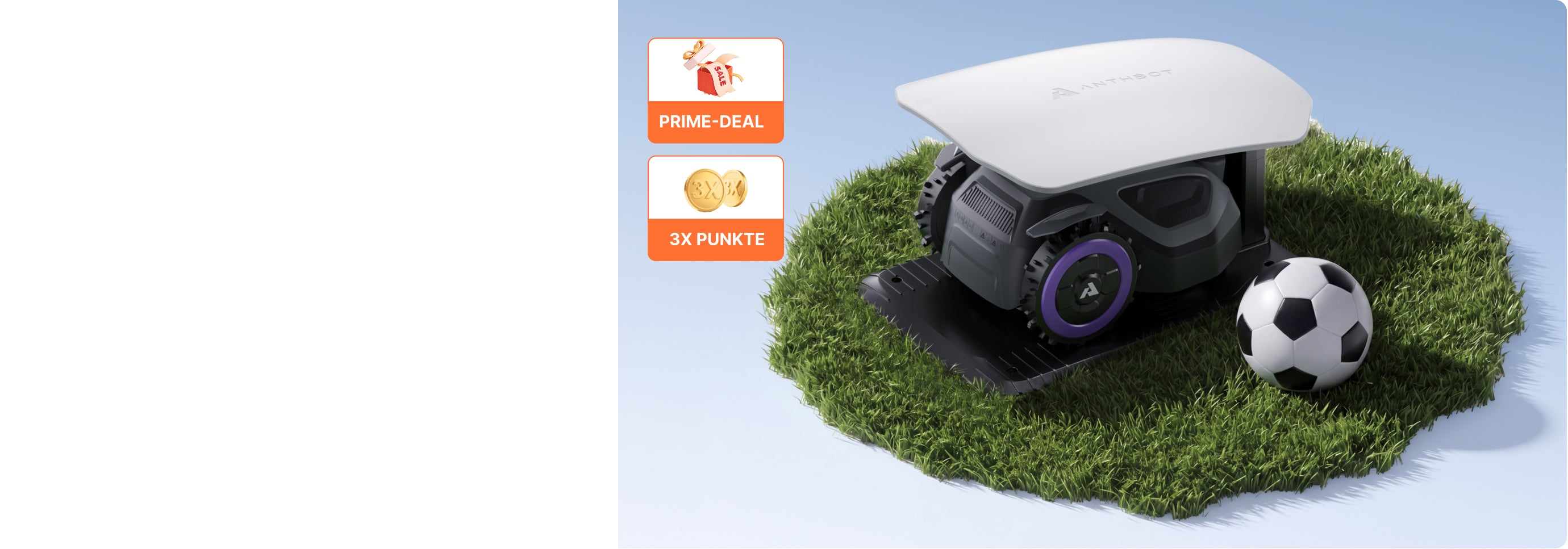 Prime Day Mähroboter M5 & Garage