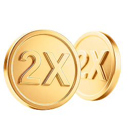 2× Prämienpunkte & 500 Punkte sichern
