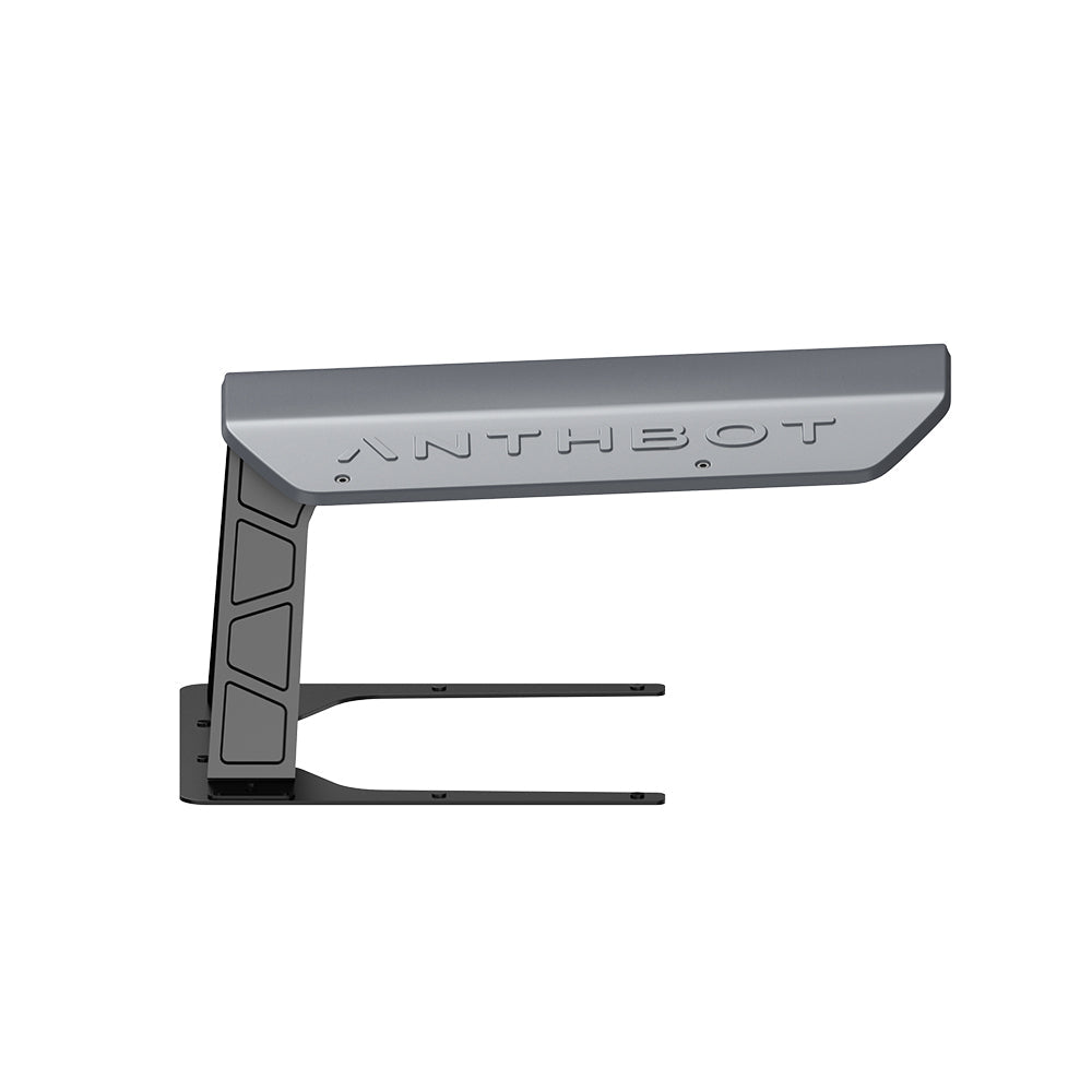 ANTHBOT Regenschutz, silber, schwarze Basis